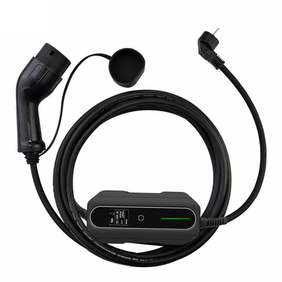 IP66 3,5 kW 16A EVSE τύπου 1 τύπου 2 φορτιστή με καλώδιο για ηλεκτρικά οχήματα