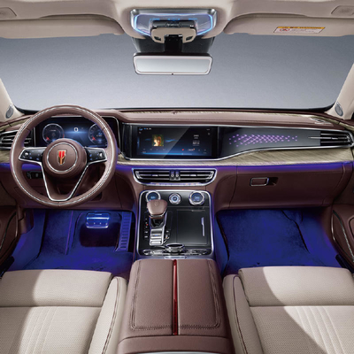 Τυροκίνητο πολυτελές αυτοκίνητο Hongqi H9 ACC Cruise Control Δερμάτινο εσωτερικό και απόδοση