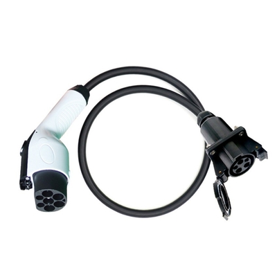 J1772 Συσκευή προς GBT Πλάκ 32A 1 Φάσης IEC 62196 έως T1 GB/T EV προσαρμογός για φόρτιση αυτοκινήτου