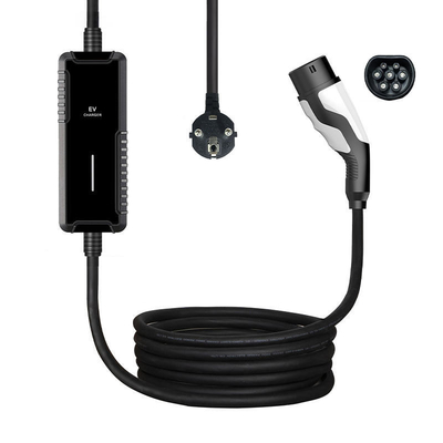 IP54 16A 3 φάσης τύπου 2 έως τύπου 2 καλώδιο φόρτισης EV με 5x6.0mm2 2x0.5mm2