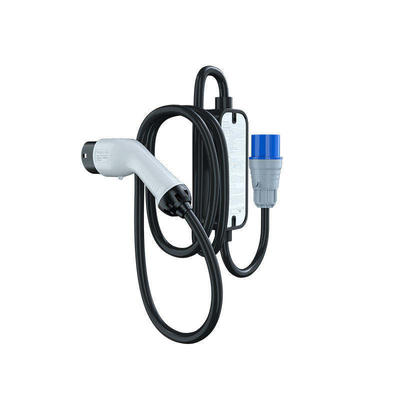 7Kw Type1/Type2/GBT φορητό φορτιστή ηλεκτρικού οχήματος με διασύνδεση Type1/Type2/GBT