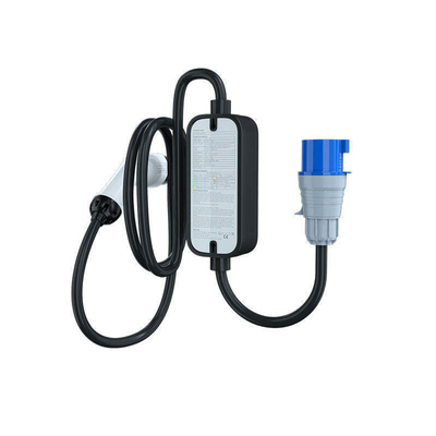 7Kw Type1/Type2/GBT φορητό φορτιστή ηλεκτρικού οχήματος με διασύνδεση Type1/Type2/GBT