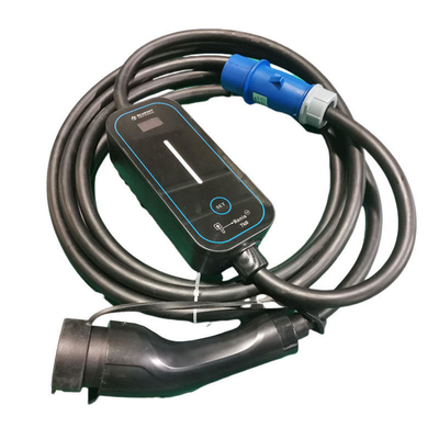 GBT Type1/Type2 Φορητό φορτιστή EV 7kW ρεύμα 16A 32A ρυθμιζόμενο για αντικατάσταση/επισκευή
