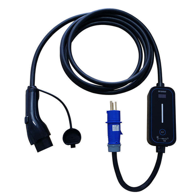 GBT Type1/Type2 Φορητό φορτιστή EV 7kW ρεύμα 16A 32A ρυθμιζόμενο για αντικατάσταση/επισκευή