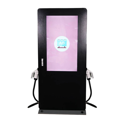 CCS Chademo 30Kw-240Kw Dc Ccs2 /Ccs1Ev Τεθωρακιστής φόρτισης με οθόνη διαφήμισης μέσων ενημέρωσης
