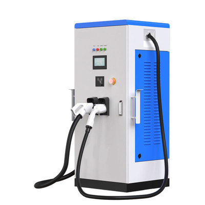 Δυναμικότητα 60Kw Dc Ev φορτιστή Ccs1/2 Ocpp1.6J Ev σταθμός φόρτισης με διπλό όπλο