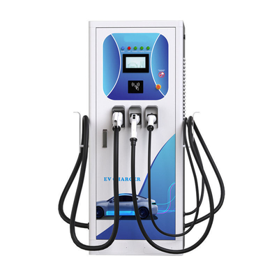 Κατασκευή 150A/200A 60Kw Dc Ενσωματωμένος σταθμός φόρτισης EV φορτιστή με CCS1 CCS2