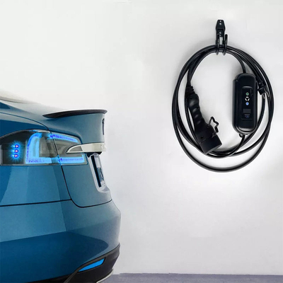11kW 380V-400V AC ηλεκτρικό φορτιστή αυτοκινήτου με ρυθμιζόμενη έξοδο 16A και οθόνη LCD