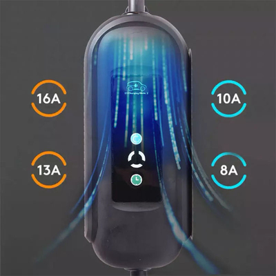 11kW ισχύς εξόδου 8A-16A Type2 καλώδιο φόρτισης για οικιακό φορητό EV φορτιστή