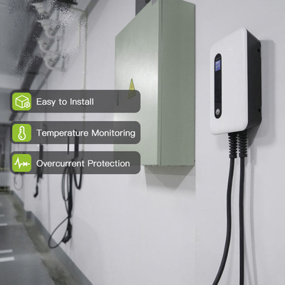 32A EV Wall-Mounted Charger με Tesla Interface Standard Oem Odm Sae J1772 IP 66 Κατηγορία